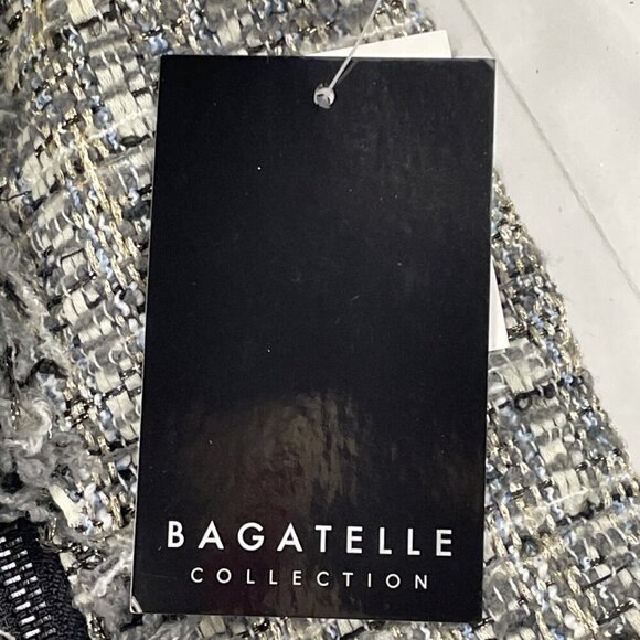 Bagatelle Collection Jacket Women’s XL Lined Frayed Trim Full Zip Snap Casual - Picture 9 of 15